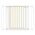 Barrire de scurit bb lionelo truus slim - 75 - 105 cm - fixation par pression sans perage - blanc ...