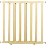 Barrire de scurit bb pour porte et escalier - roba - rglable - bois naturel