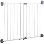 Barri�re de s�curit� pour b�b� roba - easy step en m�tal - r�glable 60 � 97 cm - blanc