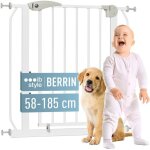 Barri�re s�curit� - ib style - berrin - pas de per�age - fixation par pression - pour enfants 6 a 24 ...