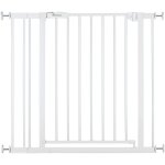 Barri�re de securit� enfant + extension de 9 cm - de 84 � 89 cm - hauck - open n stop 2 - blanc
