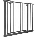 Barrire de scurit pour enfants - naizy - noir - mtal - 85 - 95 cm de large - auto - close - pression ...