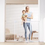 Barrire de scurit - vevor - extensible clture enfant chien 75 - 135x76 cm escalier