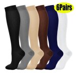 Bas de compression extensible pression nylon varices bas soulagement des jambes douleur douleur genou ...