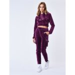 Bas de jogging cargo en velours signature - project x paris - femme - violet - fitness - indoor - respirant ... Bas de jogging cargo en velours signature - project x paris - femme - violet - fitness - indoor - respirant ...
