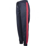 Bas de jogging femme urban classics bleu marine bandes rouge rétro - adulte - multisport Bas de jogging femme urban classics bleu marine bandes rouge rétro - adulte - multisport
