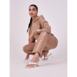 Bas de jogging logo script - marron - femme - fitness - project x paris