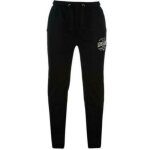 Bas de jogging - lonsdale - noir - ceinture �lastique - 3 poches - respirant