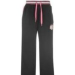 Bas de jogging femme - everlast - gris et rose - taille s - respirant - confortable - multisport