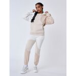 Bas de jogging tricolore type vague - project x paris - femme - beige - indoor - fitness