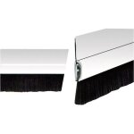 Bas de porte - mistral - 3x0. 85 m - argent - isolation efficace - fixation par vis