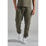 Bas de survêtement - doublehood - homme - coton - vert - taille élastiquée Bas de survêtement - doublehood - homme - coton - vert - taille élastiquée