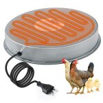 Base chauffante pour abreuvoir volaille 120v 37 * 37 * 4cm
