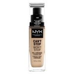 Base de maquillage liquide cant stop wont stop nyx (30 ml) - couleur:nude 30 ml