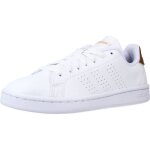 Basket adidas - modle 109377 - blanc - femme - lacets