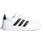 Baskets - adidas - breaknet 2. 0 - blanc - noir - lacets - enfants