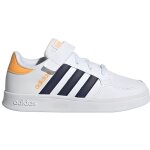 Baskets - adidas - breaknet c - blanc - mixte / enfant - lacets - synth�tique