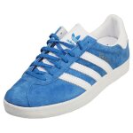 Baskets - adidas - gazelle 85 - homme - 46 eu - bleu - boucle de serrage - plat