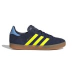Basket adidas gazelle j - ih2795 - bleu - enfant - cuir
