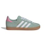 Basket adidas gazelle j - adidas originals - daim - nubuck - vert