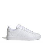 Baskets - adidas - grand court - blanc - fille - lacets - tige synthtique