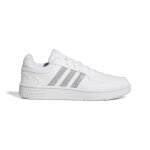 Baskets adidas hoops 3. 0 blanc / argent femme