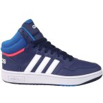 Baskets - adidas - hoops mid 30 - femme - bleu - synthtique