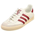 Baskets - adidas - jeans - homme - blanc rouge - cuir et synthetique - lacets - 47 1 - 3 eu