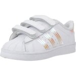 Basket - adidas originals - 92821 - enfant fille - blanc - lacets - semelle gomme