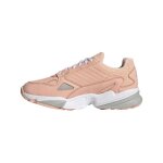 Basket adidas originals falcon - adidas originals - femme - lacets - cuir - rose