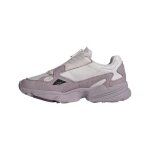 Basket adidas originals falcon zip - adidas originals - femme - cuir - rose - zip