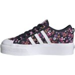 Basket adidas originals nizza platform - adidas originals - femme - multicolor - lacets - compens