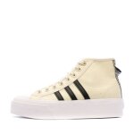 Baskets - adidas originals - nizza platform mid - tige montante en textile - semelle plateforme - couleur ... Baskets - adidas originals - nizza platform mid - tige montante en textile - semelle plateforme - couleur ...