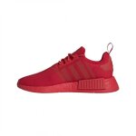 Basket adidas originals nmd r1 primeblue - rouge - textile - lacets - mixte