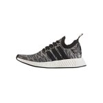 Basket adidas originals nmd r2 primeknit - noir / blanc - by9409 - tige en mesh stretch et cuir - semelle ...