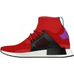 Basket adidas originals nmd xr1 winter - rouge - homme - textile - lacets - plat