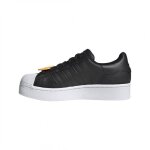 Basket adidas originals superstar bold - adidas originals - noir - lacets - cuir - mixte