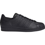 Baskets - adidas originals - superstar - noir - dessus synthtique - talon plat