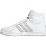 Basket adidas originals top ten - adidas originals - homme - cuir - lacets - blanc