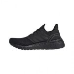 Basket adidas originals ultraboost 20 - femme - noir - tige en textile - amorti boost double densit�