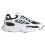 Baskets - adidas - ozmillen - amorti adiplus - empeigne cuir et textile - couleur blanc gris noir