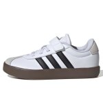 Tennis cuir talon plat