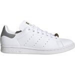 Baskets adidas stan smith pompon pour femme - adidas - blanc - femme - lacets - synthtique