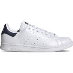 Basket - adidas - stan smith - vegan - tige primegreen - couleur blanc et bleu