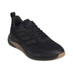 Baskets adidas trainer v noir - homme / adulte - synthtique - lacets