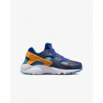 Basket air huarache run - nike - enfant - lacets - bleu