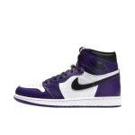 Basket air - jordanx 1 court purple chaussure de sport aj 1 homme femme 555088 - 500 Basket air - jordanx 1 court purple chaussure de sport aj 1 homme femme 555088 - 500