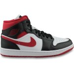 Basket air jordan 1 mid blanc 554724 - 122 - nike - cuir - lacets - adulte - mixte - plat Basket air jordan 1 mid blanc 554724 - 122 - nike - cuir - lacets - adulte - mixte - plat