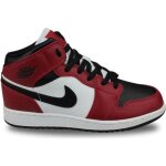 Basket air jordan 1 mid chicago black toe gs 554725 - 069 - enfant gar�on - noir