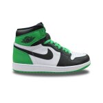 Basket air jordan 1 retro high og lucky green - nike - dz5485 - 031 - cuir - homme - lacets